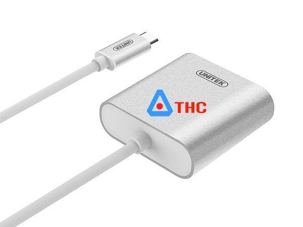 Dây cáp chuyển đổi USB Type C to VGA Unitek Y-6308